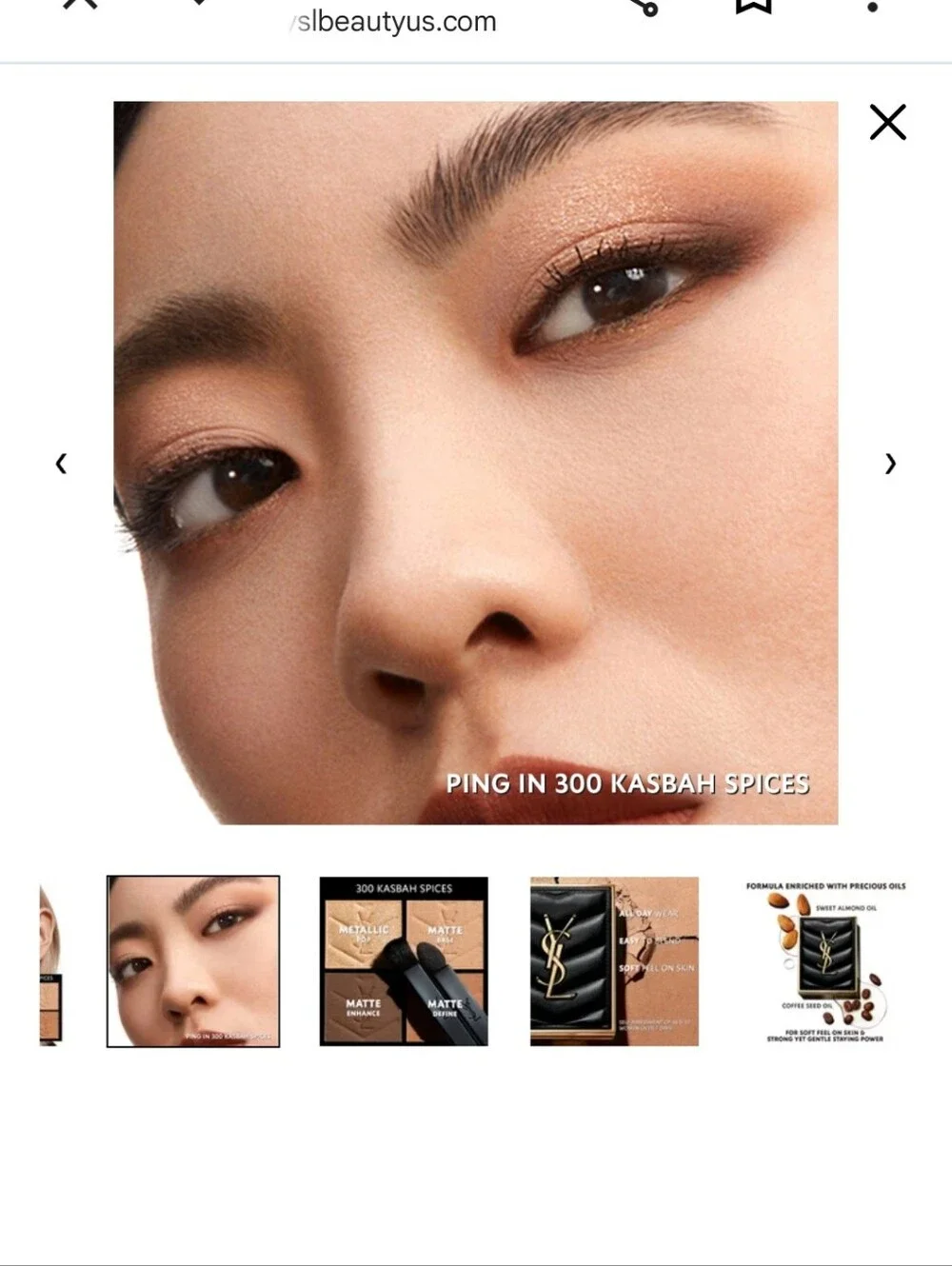 YSL Mini Clutch Eyeshadow